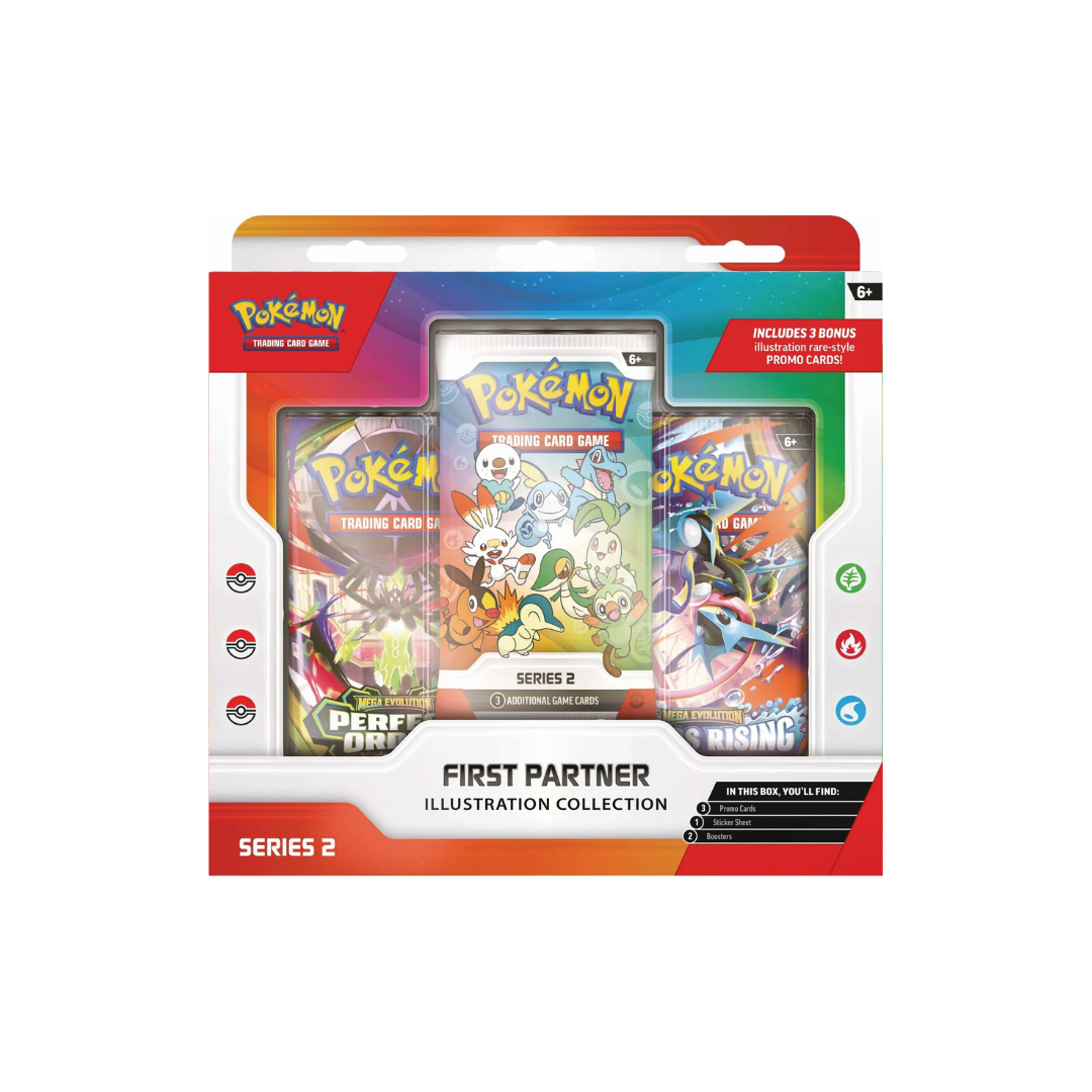 Second Partner Box Pokemon TCG: First Partner Illustration Collection - Series 2 [ENG ...