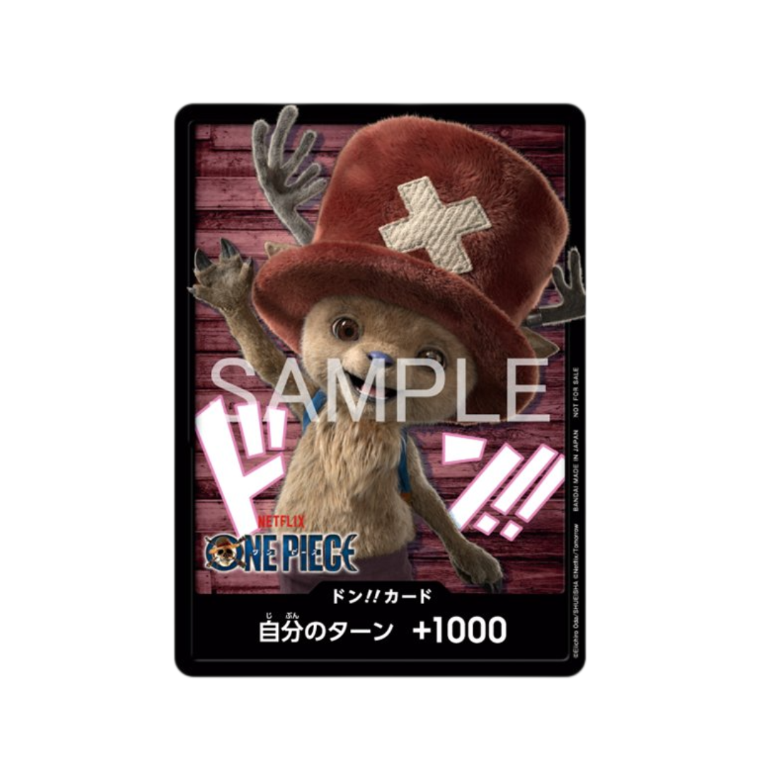 One Piece Card Game - Tony Tony Chopper NETFLIX DON!!  [JAP][PREORDER]