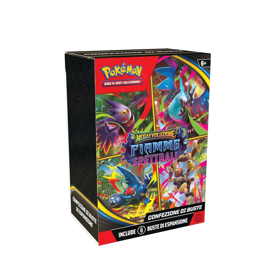 Pokemon Mega Evoluzione - Fiamme Spettrali Bundle 6 Buste [ITA]