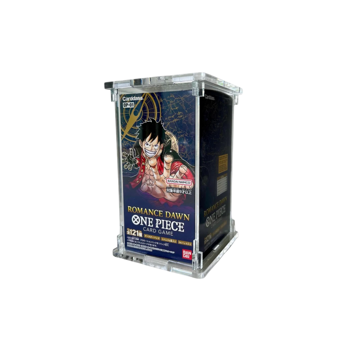 Case Protettivo in Plexiglass Display One Piece TCG Japanese Box