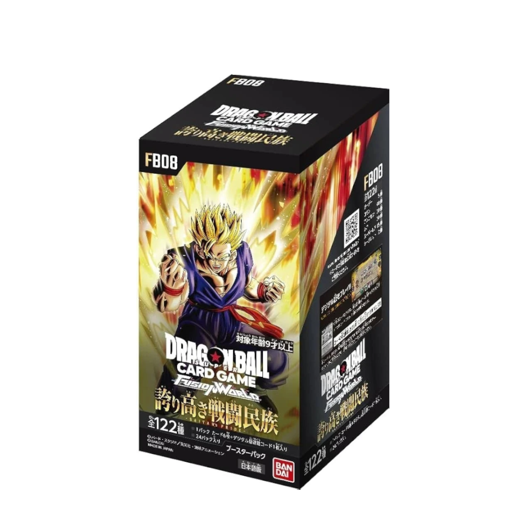 Dragon Ball Super Card Game Fusion World Sayan's Pride Booster Box FB-08 [JAP]