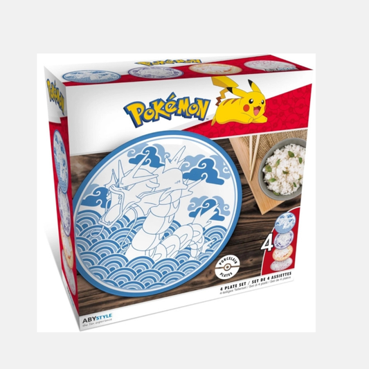 POKEMON - Set of 4 Piatti - Japanese Style