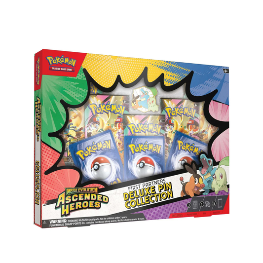 Pokémon TCG: Mega Evolution Ascended Heroes - First Partners Deluxe Pin Collection [ENG][PREORDER]