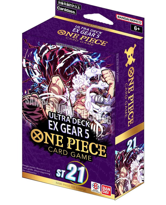 One Piece Card Game Ultra Deck EX Gear 5 ST21 (ENG) [PREORDER]