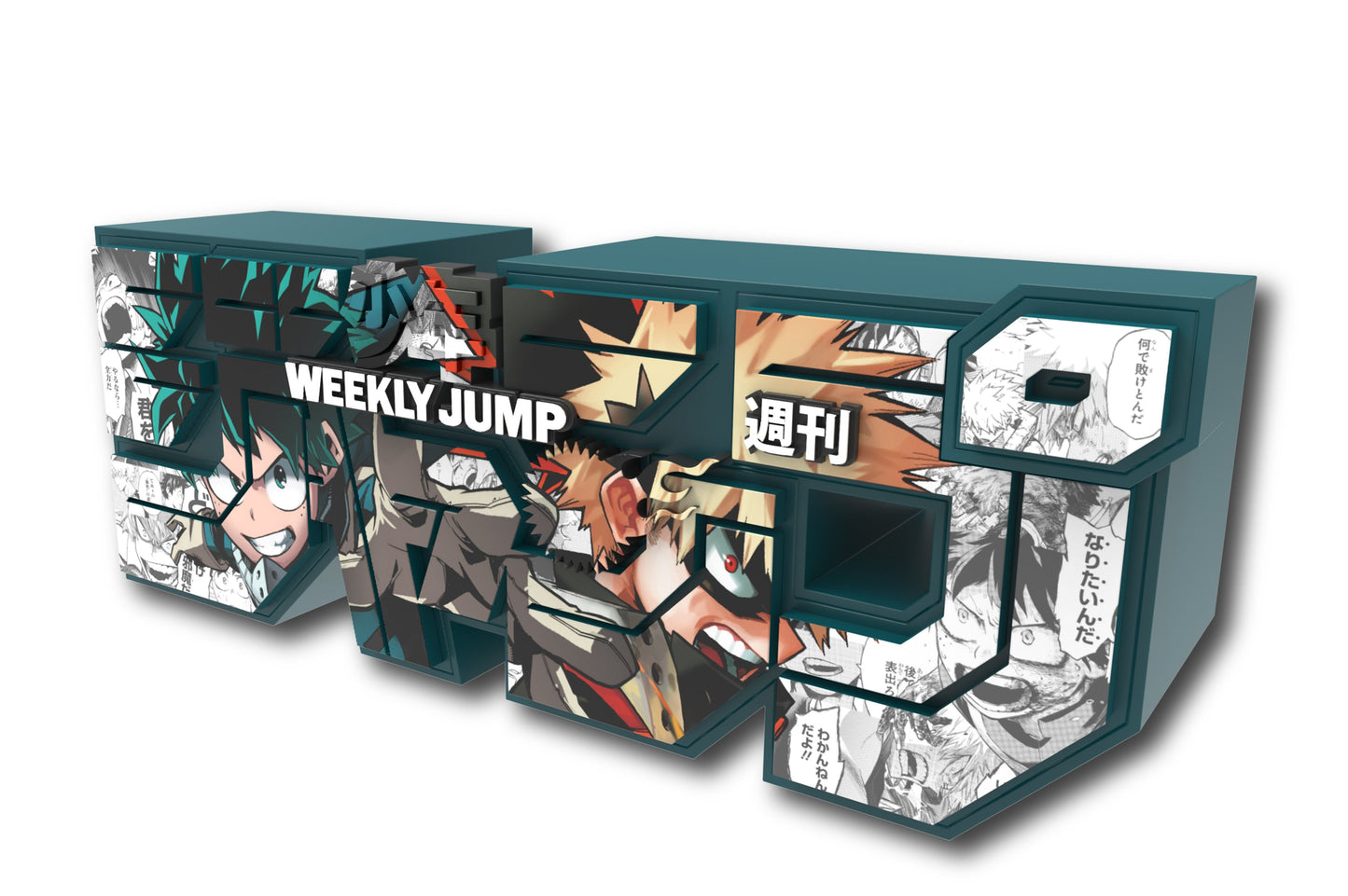 Weekly Shonen Jump Logo Figure - SET COMPLETO [JAP] [PREORDER]