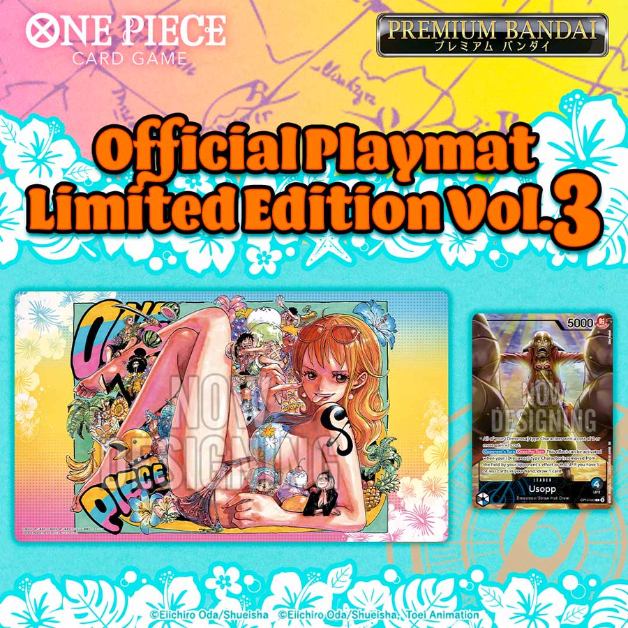 One Piece Card Game Official Playmat Limited Edition Vol.3 [ENG] [PREORDER]