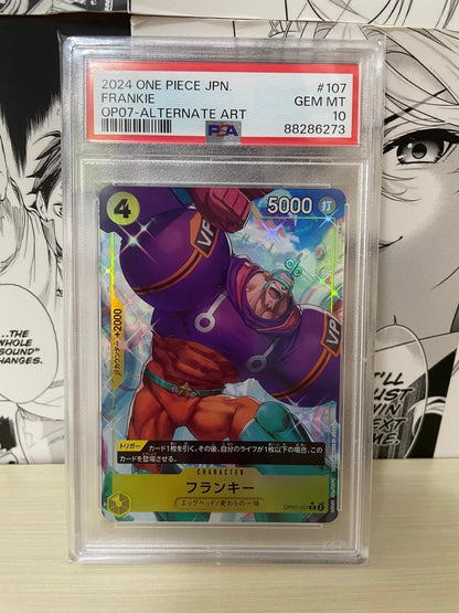 Frankie OP07-107 ALT. ART. PSA10  [JAP][PREORDER]