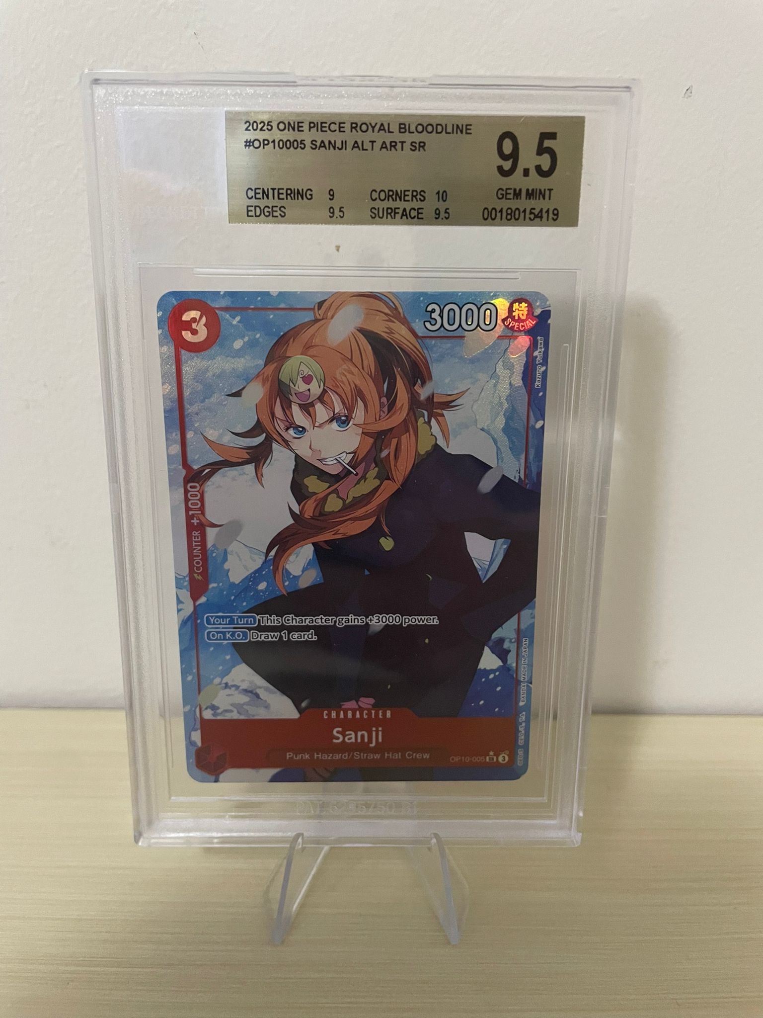 2025 ONE PIECE JP サンジ #005 ONE PIECE CARD GAME/☆Promotional