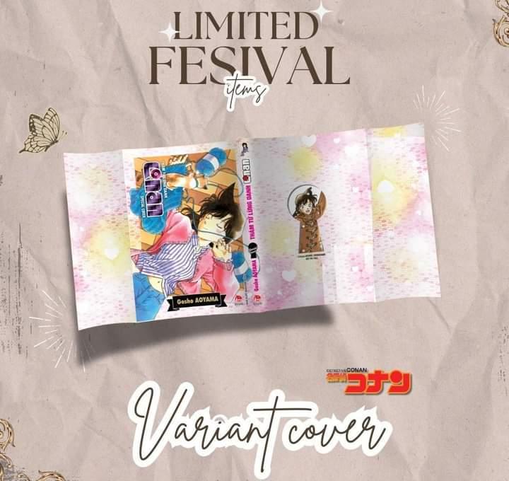 Variant Cover Detective Conan Limited Festival [VIETNAM] [PREORDER]