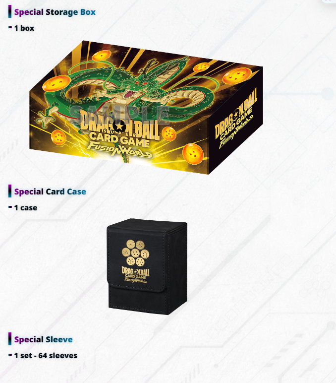 Dragon Ball Fusion World 1st Anniversary Set [ENG][PREORDER]