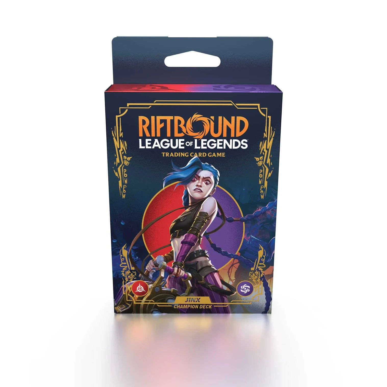 Riftbound: League of Legends Trading Card Game - Set 1 -Origins Champion Deck - Jinx Display [ENG]