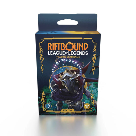 Riftbound: League of Legends Trading Card Game - Set 1 -Origins Champion Deck - Viktor Display [ENG] [PREORDER]