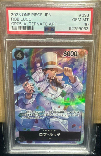 Rob Lucci OP05-093 PSA10 [JAP]