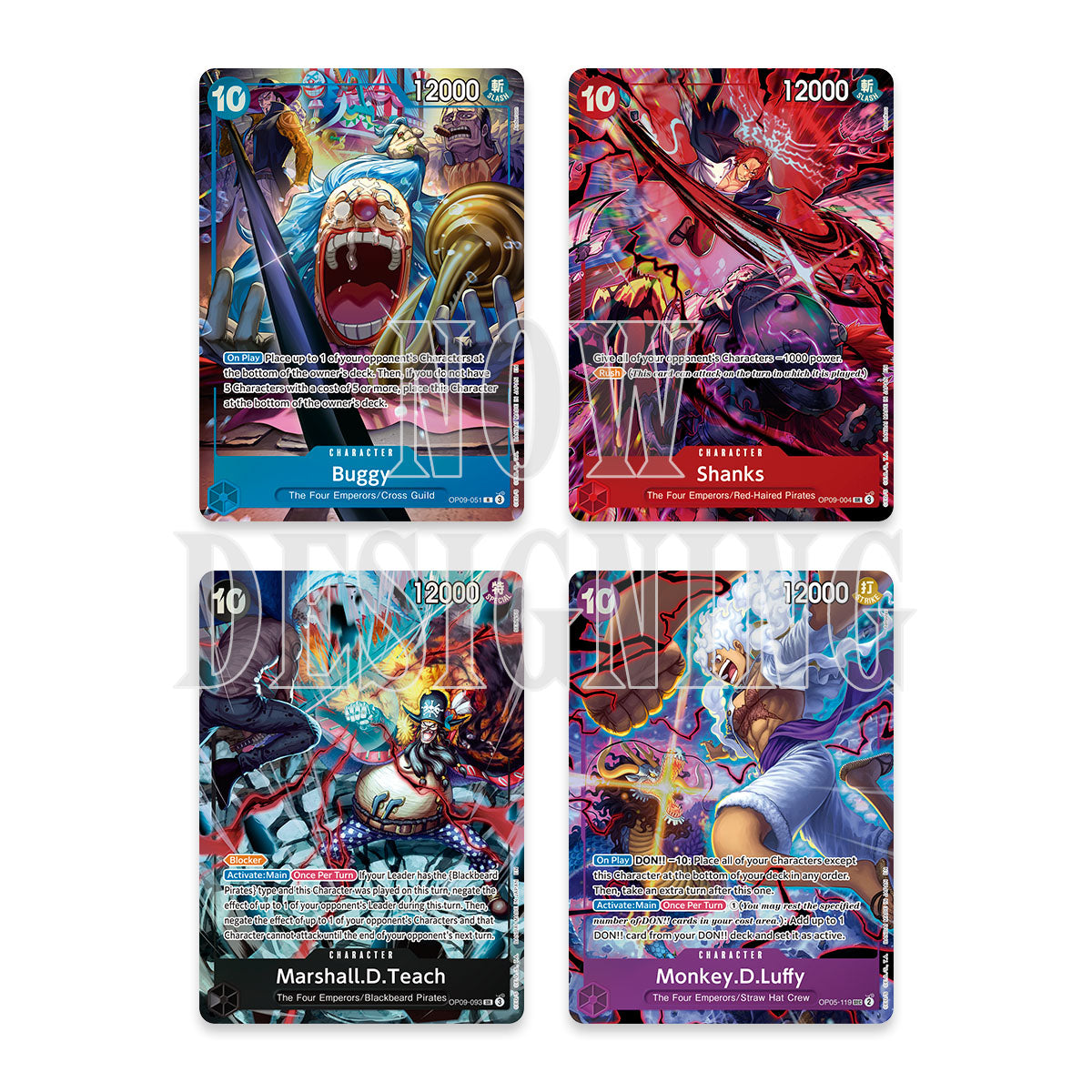 One Piece Card Game 2nd Anniversary Set Special Four