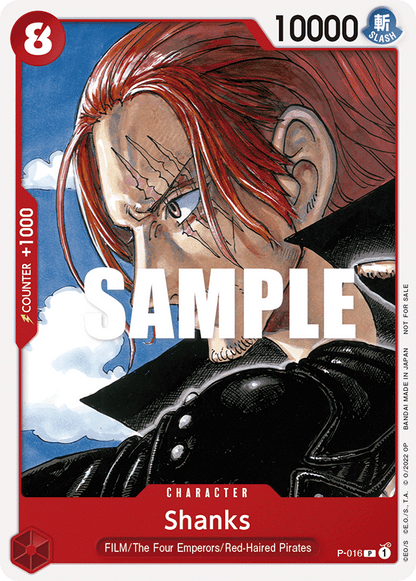 One Piece Card Game Promotion Pack Film Red UTA (JAP) [PREORDER]