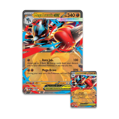 Pokemon TCG: Mega Lucario Ex Figure Collection [ENG]