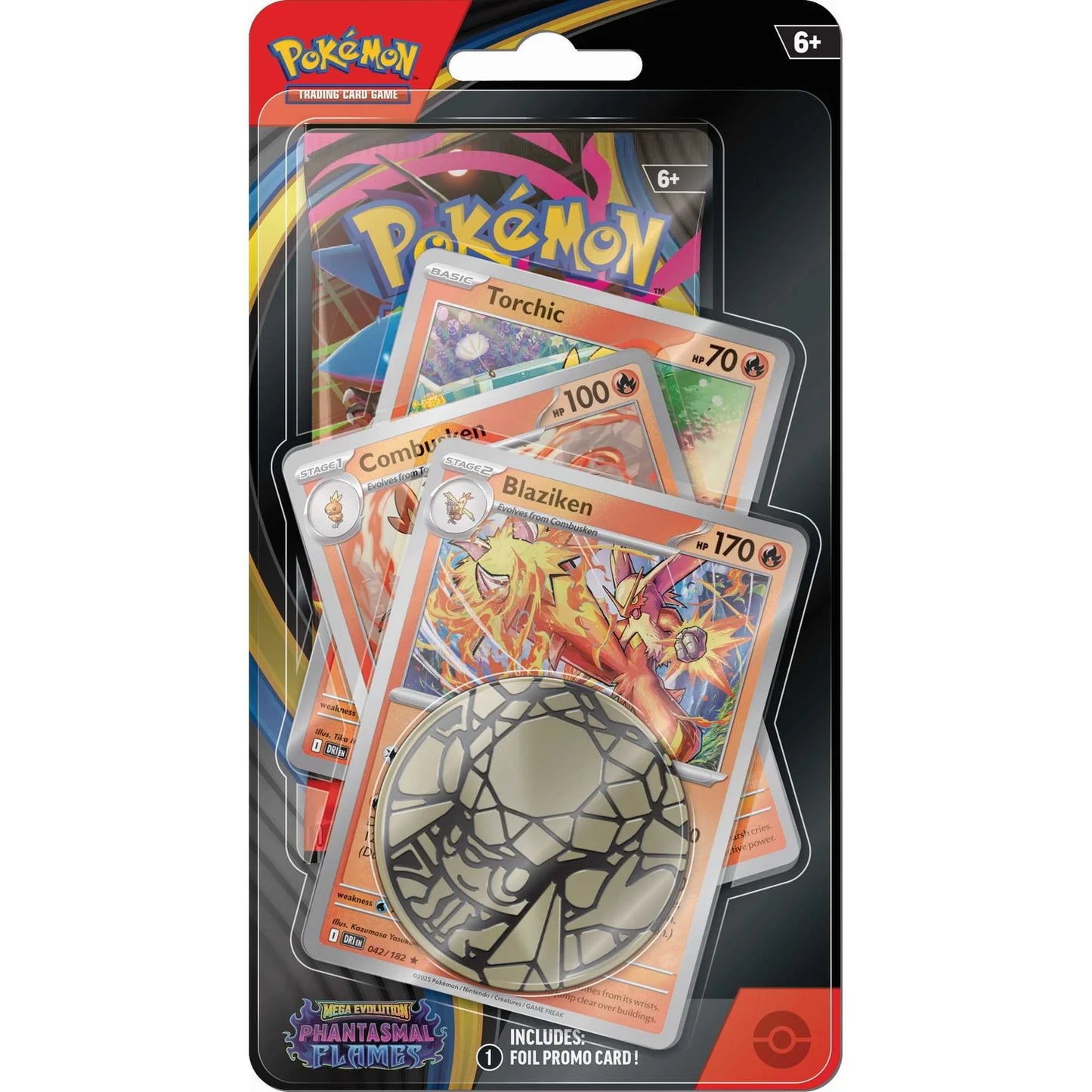 Pokémon TCG: Mega Evolution Phantasmal Flames - Elite Trainer Box ETB + Premium Checklane CDU 1 PACK [ENG][PREORDER]