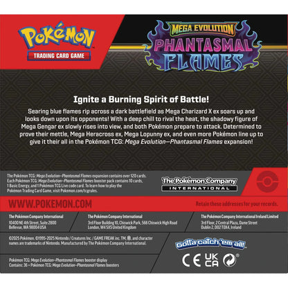 Pokémon TCG: Mega Evolution Phantasmal Flames - Booster Display CDU 36 Packs [ENG][PREORDER]