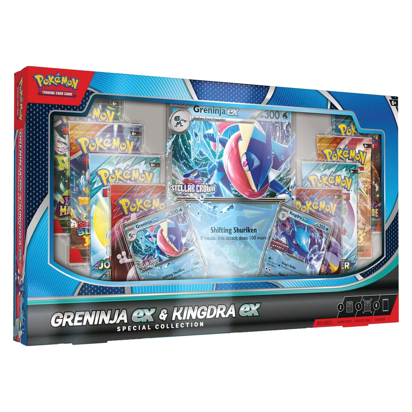 Pokemon TCG: Greninja ex/ Kingdra ex Special Collection [ENG]