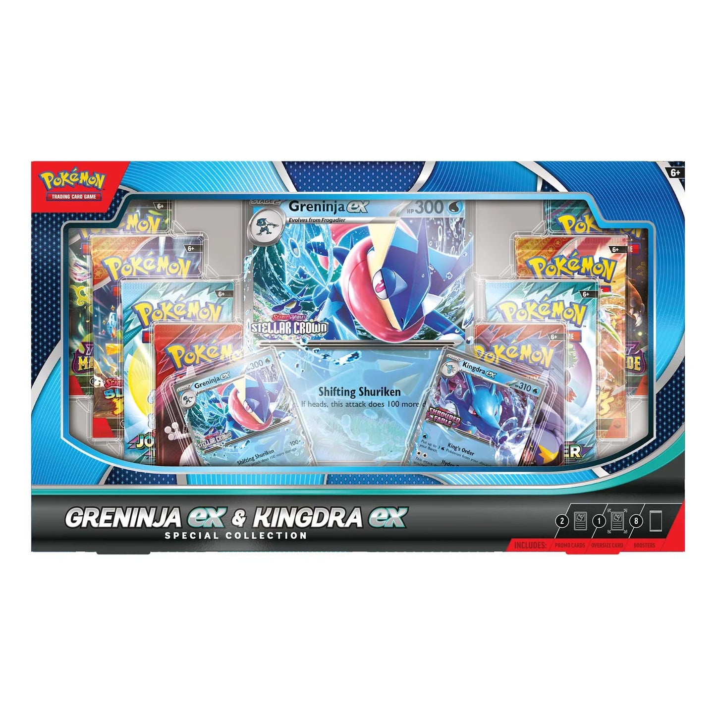 Pokemon TCG: Greninja ex/ Kingdra ex Special Collection [ENG]
