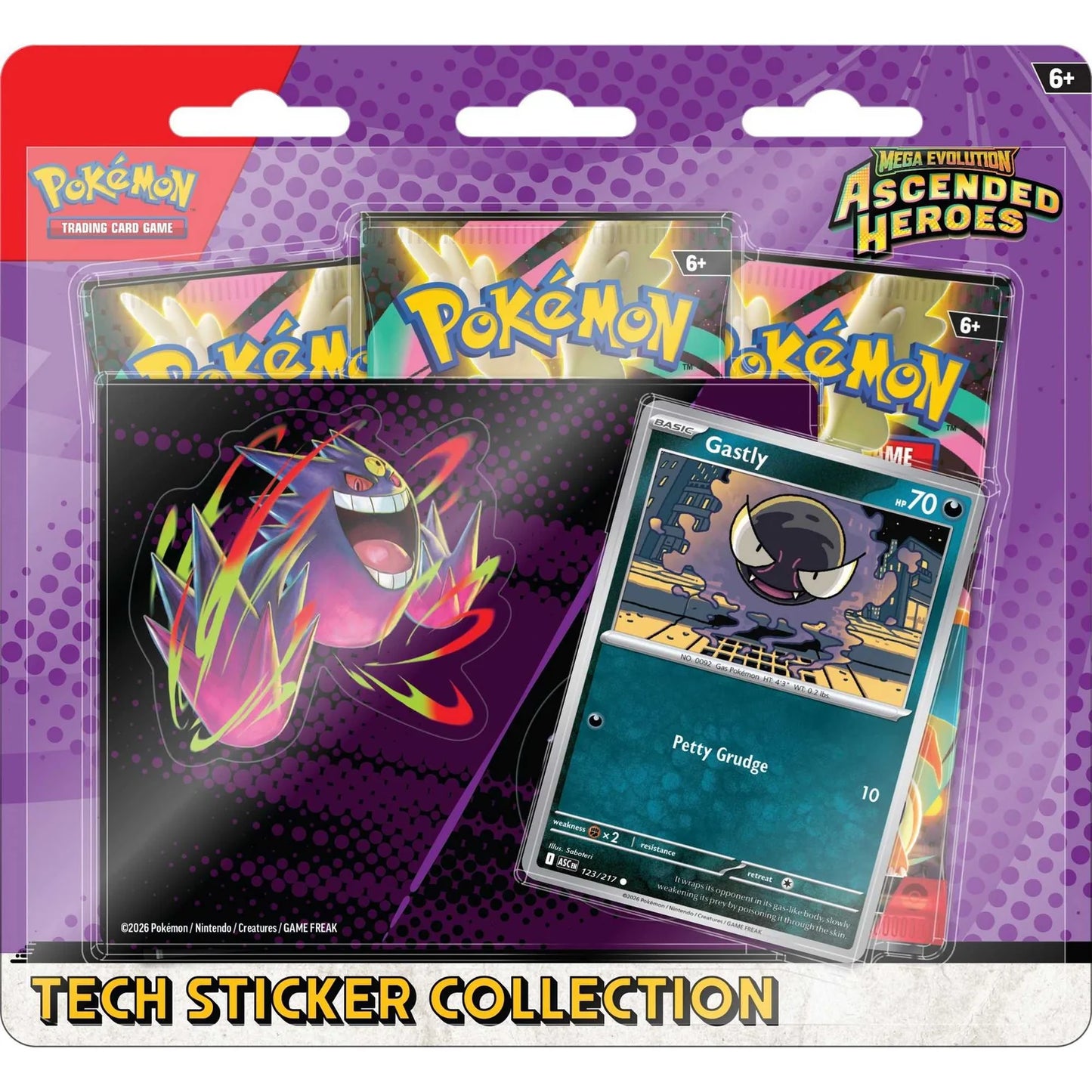 Pokémon TCG: Mega Evolution Ascended Heroes - Tech Sticker Collection: Mega Gengar EX [ENG][PREORDER]