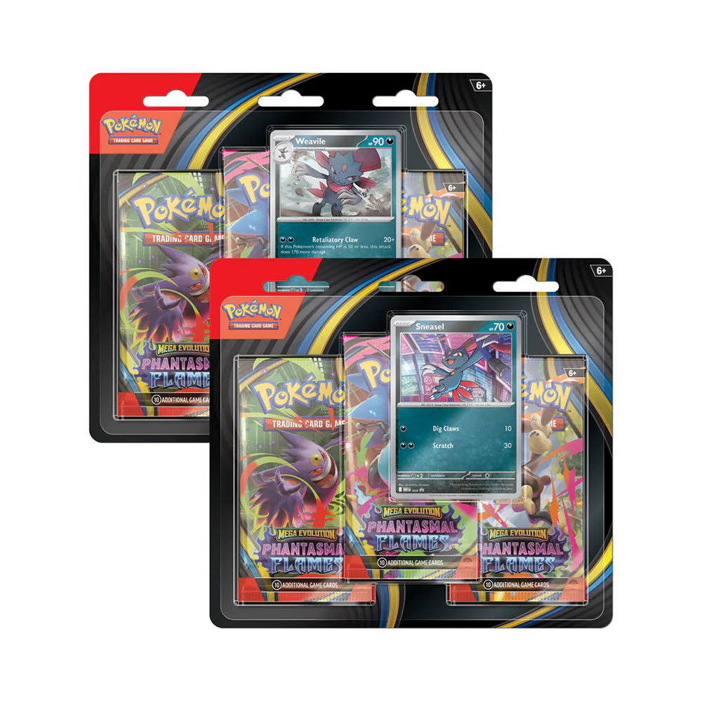 Pokemon Phantasmal Flames - Blister 1 Card e 3 Buste [ENG]