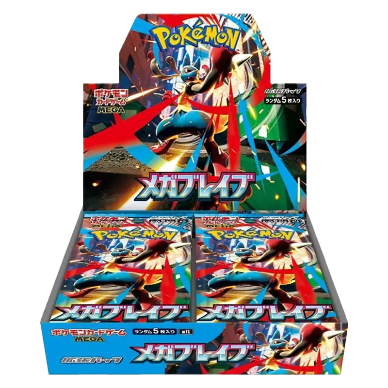 Pokemon TCG Mega Brave Booster Box M1L [JAP]
