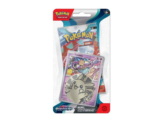 Pokemon Scarlatto&Violetto - Paradosso Temporale Blister 1 Card + 1 Busta [ENG]