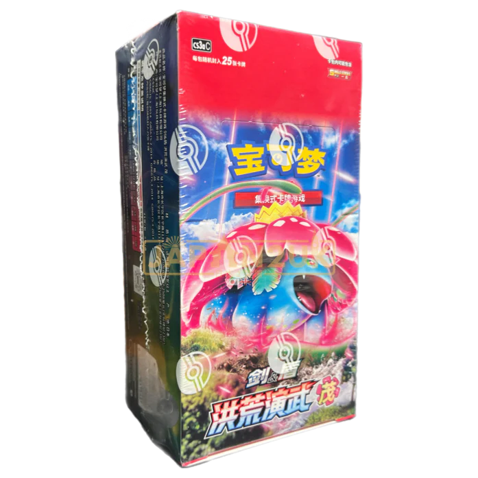 Simplified Chinese Pokémon Primordial Arts Venusaur cs3a Jumbo Booster Box (CHINA)[PREORDER]