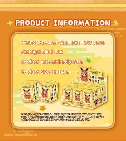Naruto Shippuden Cute Beast Party Series Blind Box [PREORDER]