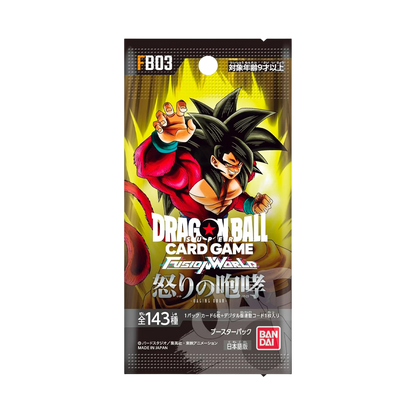 Dragon Ball Super Card Game Fusion World Booster Box FB-03 [JAP]