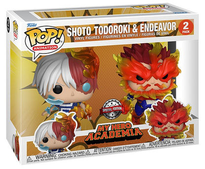 FUNKO POPS My Hero Academia Todoroki & Endeavor 2 Pack