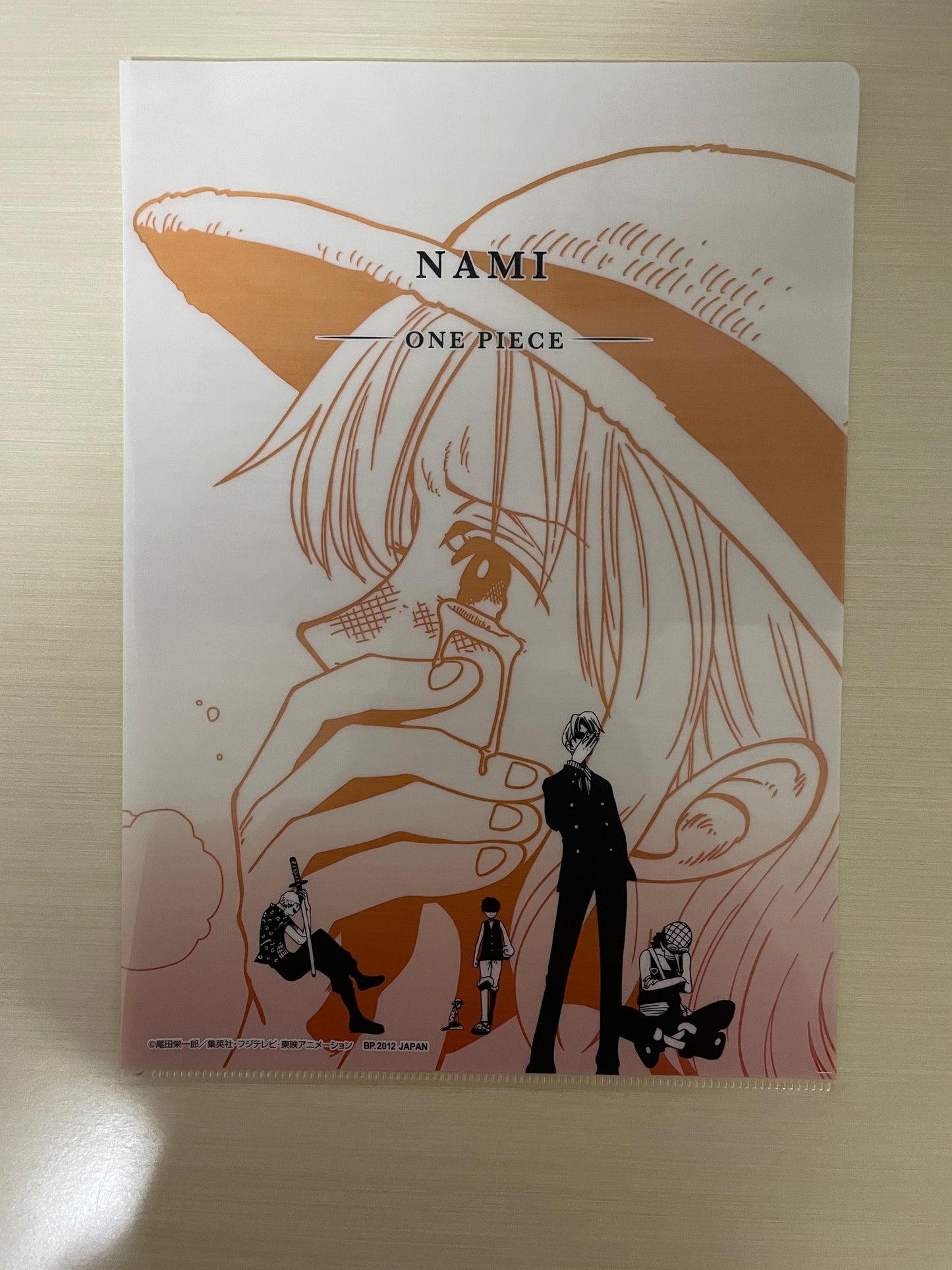 Ichiban Kuji One Piece Clear File ''Nami, Franky e Sanji'' [JAP]