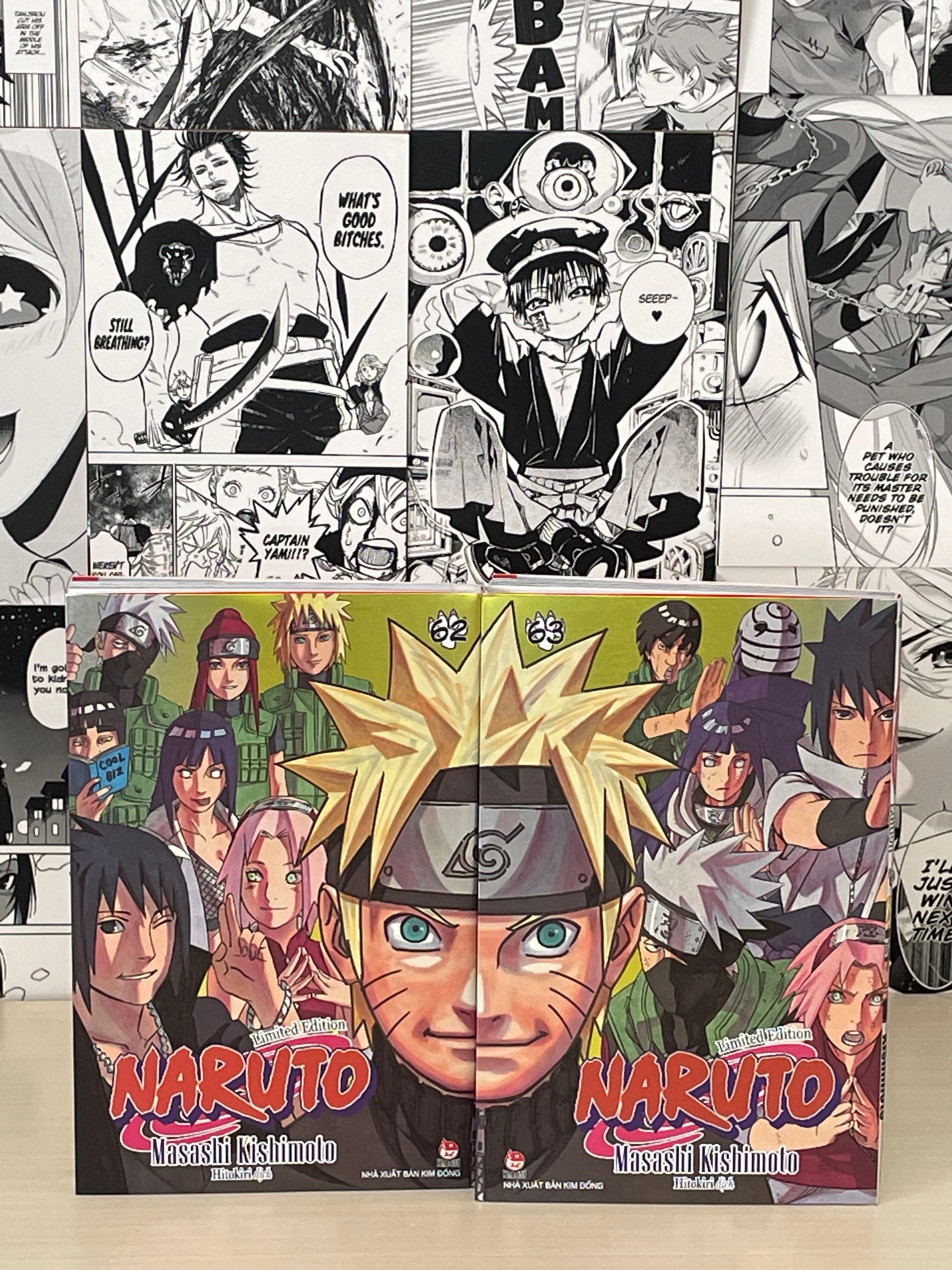 Naruto Shippuden Variant Cover N. 62+63 [VIETNAM][PREORDER]