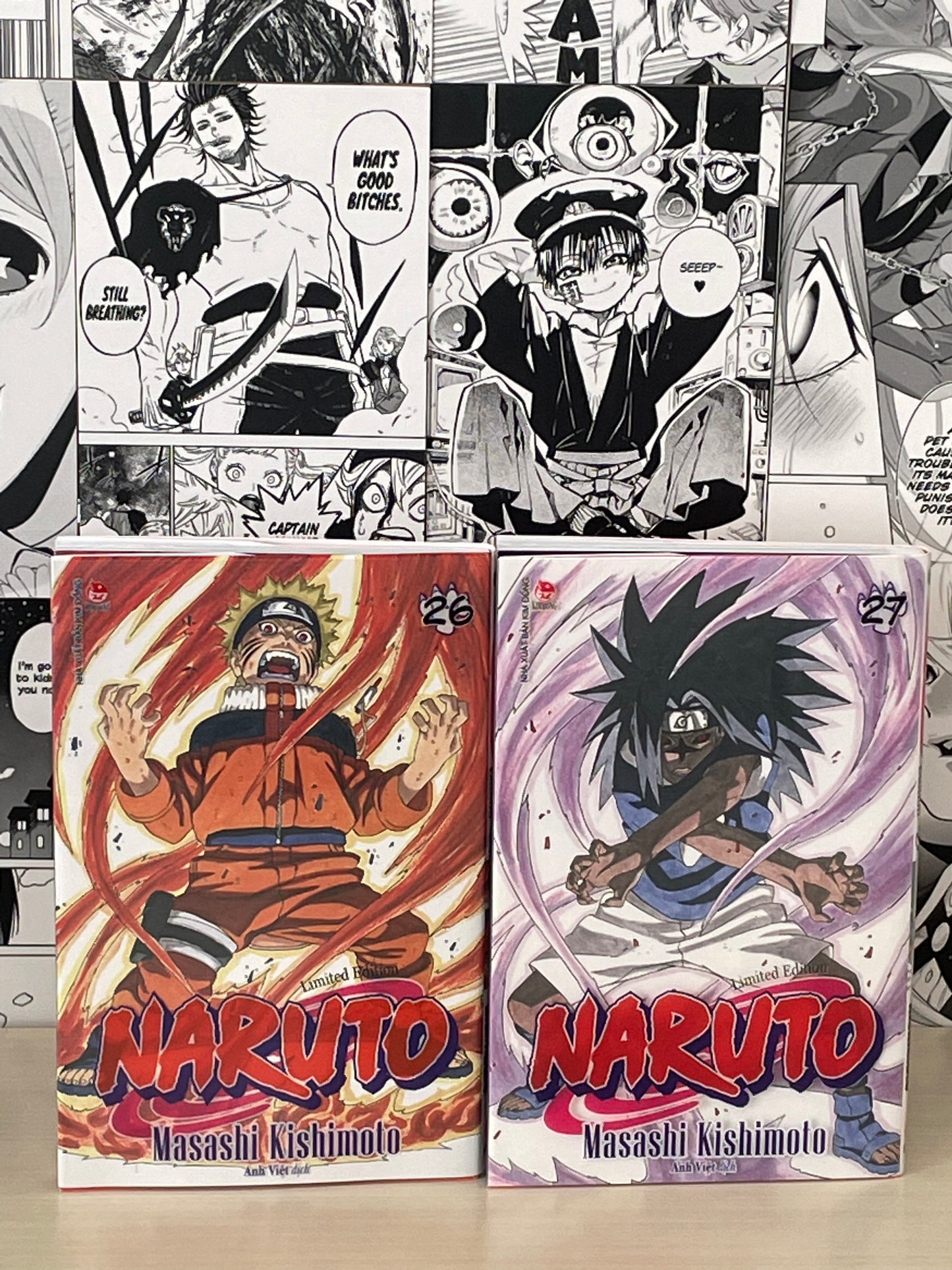 Naruto Shippuden Variant Cover N. 26+27 [VIETNAM]