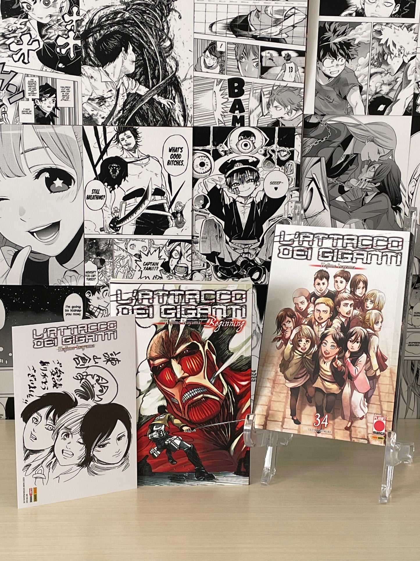 Variant Cover Attack on Titan 34 + Beginning [ITA]