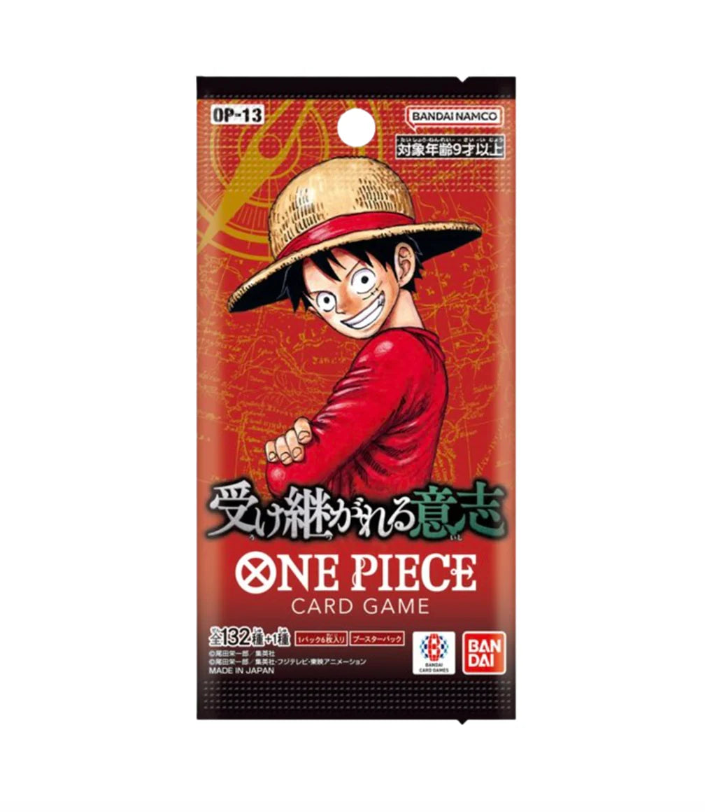 One Piece The Card Game OP-13 Carrying on his will (JAP)[PREORDER]
