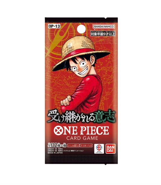 One Piece The Card Game OP-13 Carrying on his will (JAP)[PREORDER]