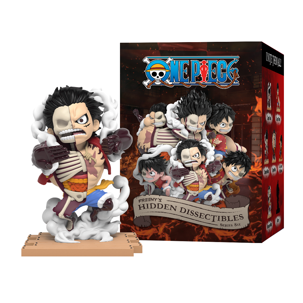 One Piece Luffy Gears – Freeny’s Hidden Dissectible Blind Box [PREORDER]