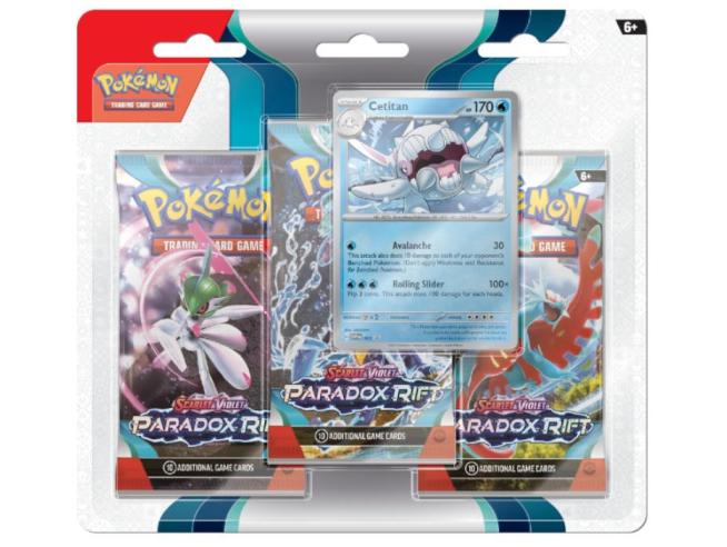 Pokemon Scarlatto&Violetto - Paradosso Temporale Blister 1 Card + 3 Buste [ENG]