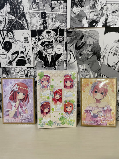 The Quintessential Quintuplets Doppio Shikishi + Bonus [JAP]