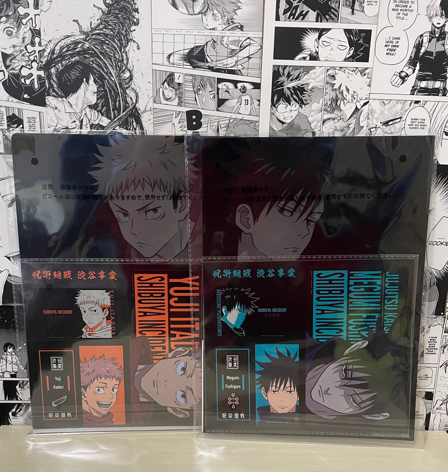 Ichiban Kuji Jujutsu Kaisen Premio N Clear File "Itadori e Megumi" [JAP]