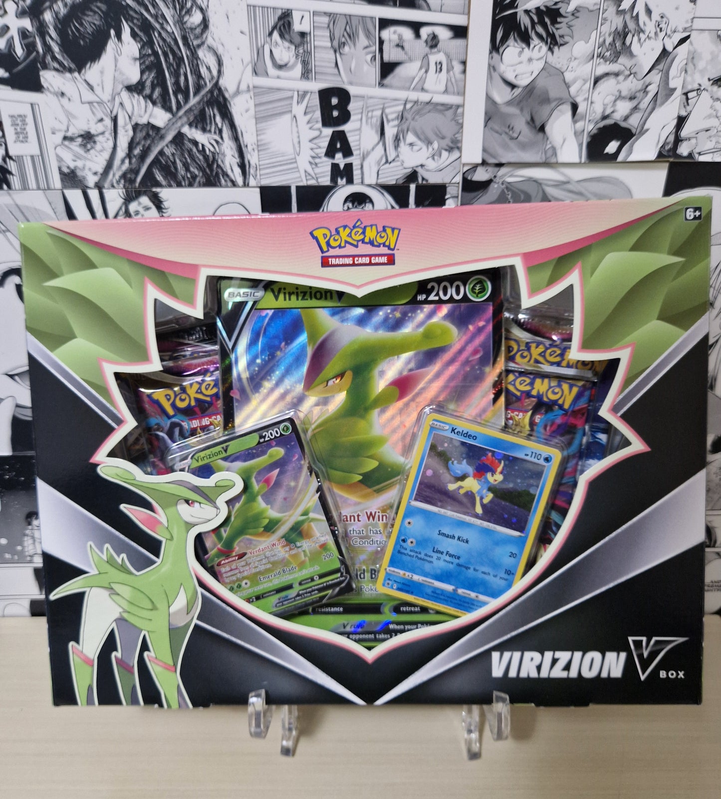 Pokemon Card Game TCG: Virizion V Box