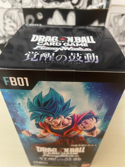 Dragon Ball Super Card Game Fusion World Booster Box FB-01 [JAP]