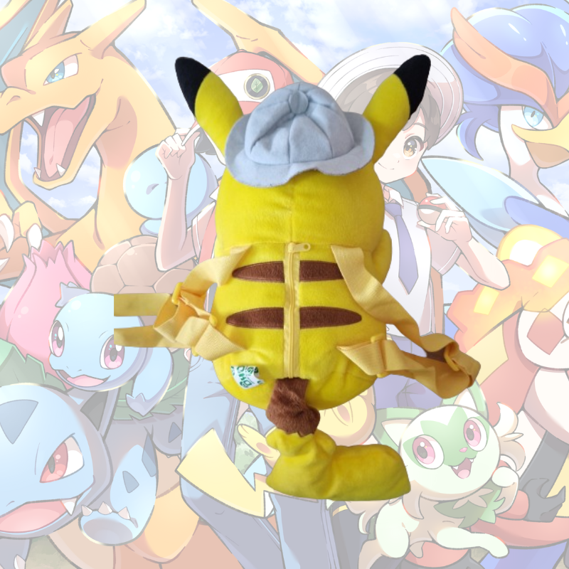 Pokemon Peluche Zaino "Pikatchu" BANPRESTO