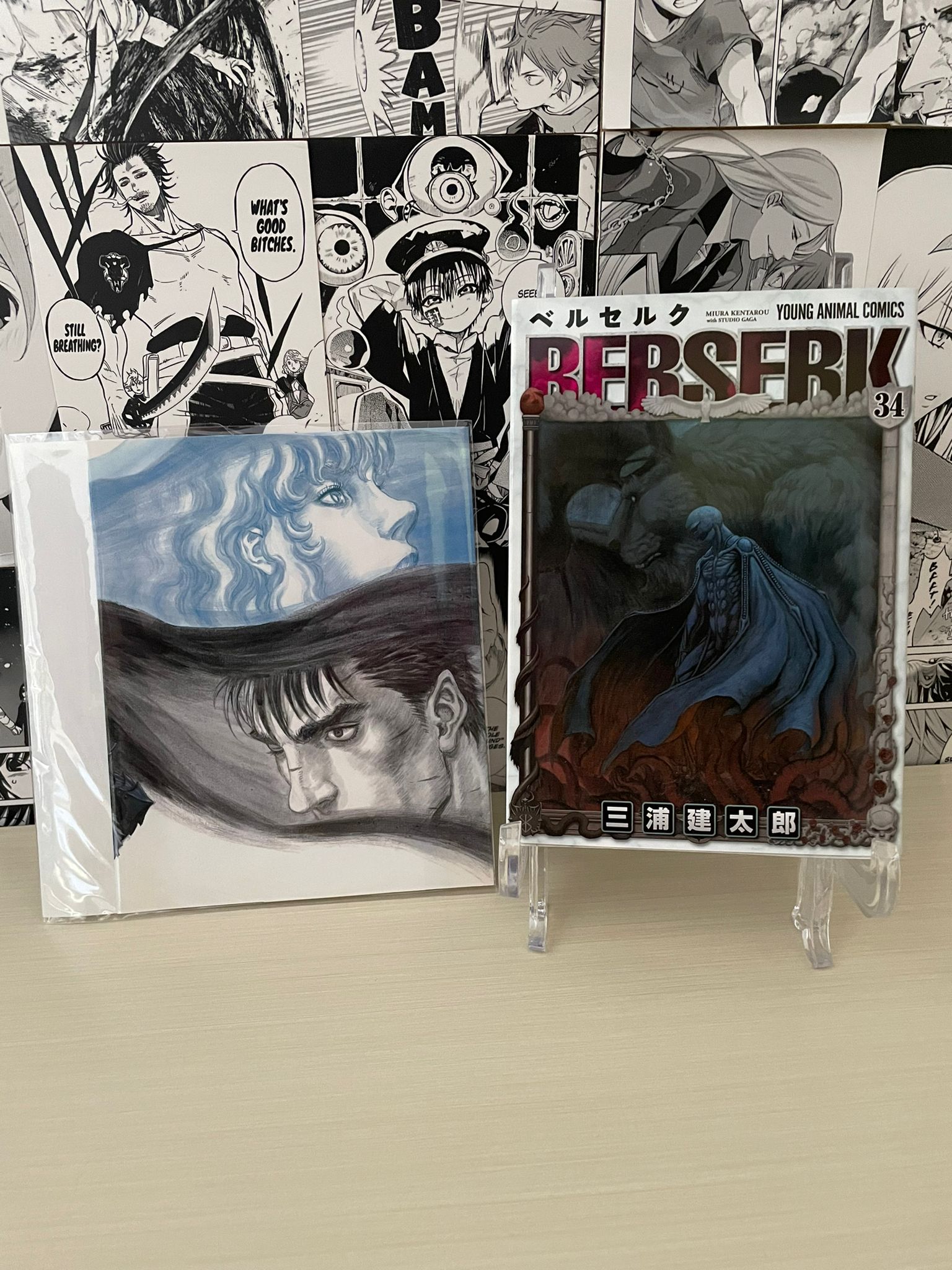 Variant cover Berserk Kentarou Miura N. 34 [JAP]