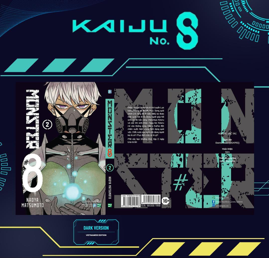 Variant cover Kaiju NO.8 N. 2 Dark Version [VIETNAM][PREORDER]