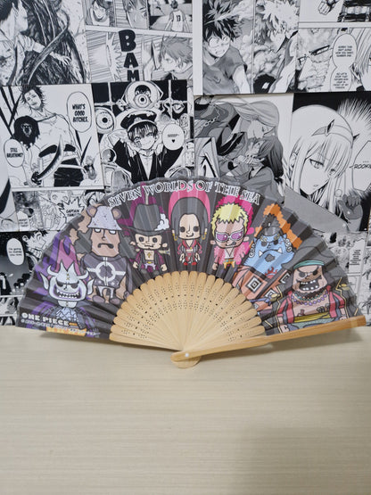 One Piece set da 4 Ventagli BANDAI [JAP]