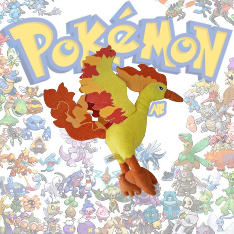 Pokemon Peluche Legendary "Moltres" BANPRESTO