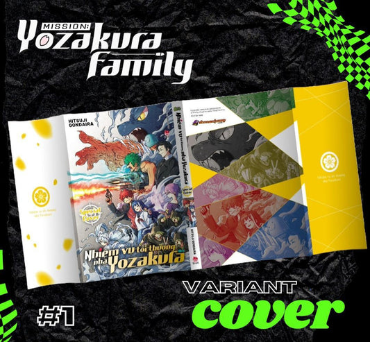 Variant cover Mission Yozakura Family N. 1 [VIETNAM][PREORDER]